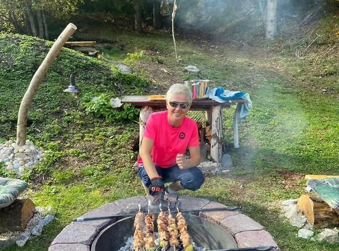 Waldhuette Glueck Auf Dom wakacyjny Notsch bei Bleiberg